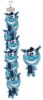 Clip Strip of Plush Happy Day Faces 9 Per Clip Strip