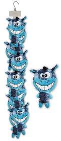 Clip Strip of Plush Happy Day Faces 9 Per Clip Strip