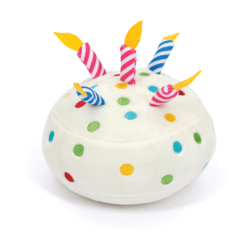 Jax & Bones Birthday Cake Plush Dog Toy