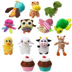 6″ Mini Animal Dog Toy Collection