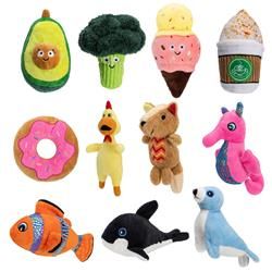 6″ Mini Squeaky Dog Toy Collection