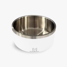 The Dog Bowl in White