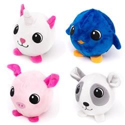 4″ Ball Buddy Dog Toy with Ball-Shaped Squeaker