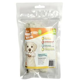 Rabbit foot with Hair 4 Pack Peggable Bag with UPC