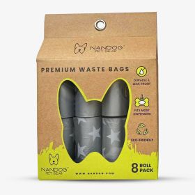 Poop Bags | 8 Rolls | Stars