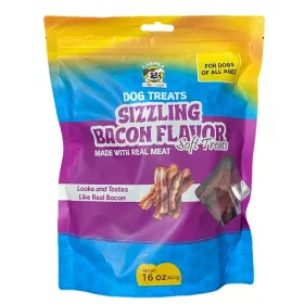 Chewka Dog Treats - Sizzling Bacon Flavor 16 oz