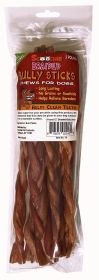 1 lb. 6 Inch BRAIDED Bully Sticks In Zip Lock Bag