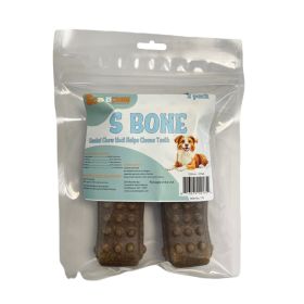 7 Inch Dental "S" Bone - Beef Flavor 2 Pack