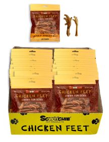 10 Pack Chicken Feet Large PDQ of 24