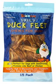 Dried Duck Feet 15 Pack