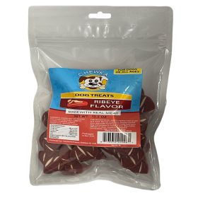 Chewka Dog Treats - Ribeye Flavor 13.5 oz
