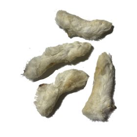 Rabbit Foot with Hair Bulk