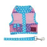 Cool Mesh Dog Harness Under the Sea Collection - Pink and Blue Flip Flops