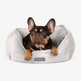 Signature Bed in Pearl Gray