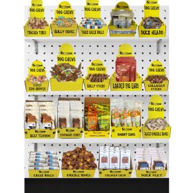 Varied Product Tester Planogram - 4 Foot - 4 Shelf