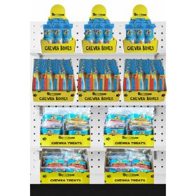 Chewka Dog Bones & Treats Planogram - 2 Foot - 4 Shelf