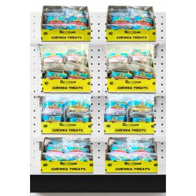 Chewka Dog Treats Planogram - 2 Foot - 4 Shelf