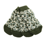 Non-Skid Dog Socks - Green Camo