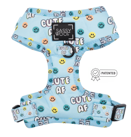 Adjustable Harness (Color: Cute AF, size: large)
