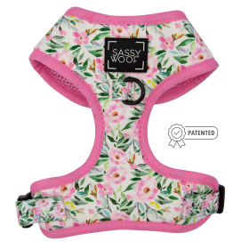 Adjustable Harness (Color: Magnolia, size: XXsmall)