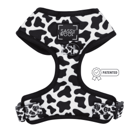 Adjustable Harness (Color: Got Milk, size: XXsmall)