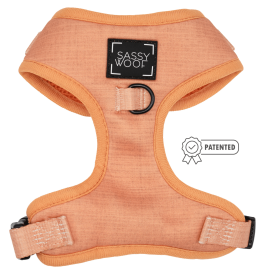 Adjustable Harness (Color: Apple Cider, size: XXsmall)