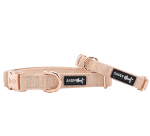 Collar (Color: Tan, size: medium)