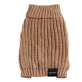 The Perfect Knit Sweater, Turtleneck (Color: Coca Mocha, size: large)