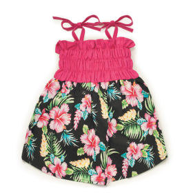 CC Hawaiian Breeze Sundress (Color: Pink, size: Xsmall)