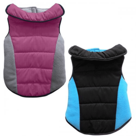 ES Puffer Sporty Parka (Color: Pink, size: large)