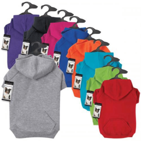 Zack & Zoey Basic Hoodie (Color: gray, size: small)