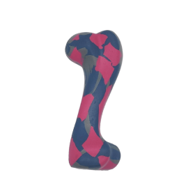 Eco-Friendly Durable Natural Rubber Dog Bone Chew Toy (size: small)
