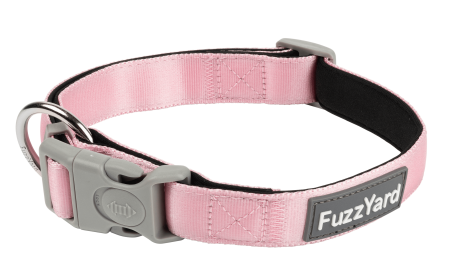 FuzzYard Collar (Color: Cotton Candy, size: MED)