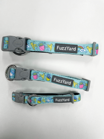 FuzzYard Collar (Color: Wakey Wakey, size: LG)