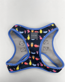 FuzzYard Step In Harness (Color: Bed Bugs, size: MED)