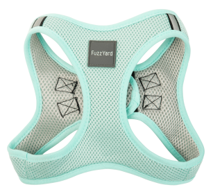 FuzzYard Step In Harness (Color: Mint Green, size: 2XS)