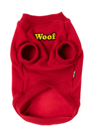 FuzzYard The Woof Sweater (Color: Red, size: 2)