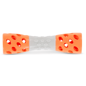 Totally Pooched Toss 'n Stuff Hourglass (Color: Orange, size: 7")