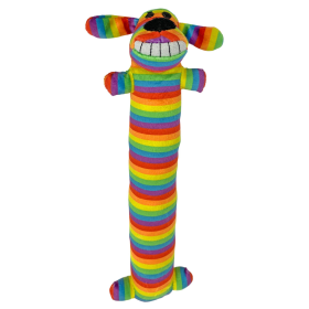 Multipet Loofa (Color: Rainbow, size: 12in)