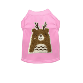 Cuddle Antler Bear (Color: Pink, size: large)