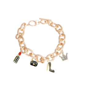 Diva Charm Necklace (size: medium)