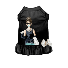 Little Miss Sniffany Dress (Color: Black, size: X Large)