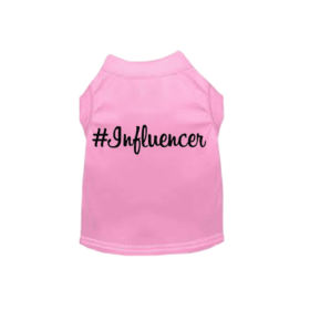 #Influencer Shirt (Color: Pink, size: X Large)
