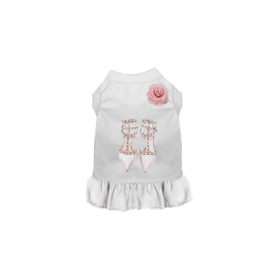 Loubarkin Dress (Color: White, size: X Large)