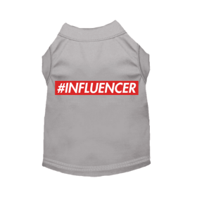 #INFLUENCER (Color: Grey, size: small)