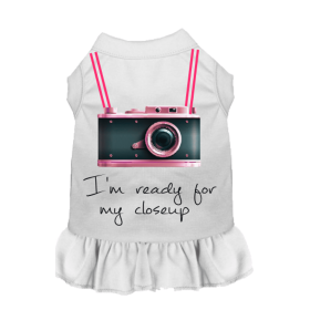 Ready For My Closeup (Color: White, size: large)