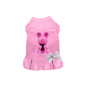Rose Bunny Loves Me (Color: Pink, size: large)