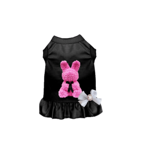 Rose Bunny Loves Me (Color: Black, size: small)