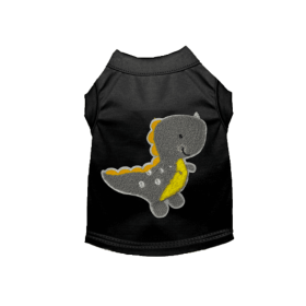 Baby Dino Tee (Color: Black, size: small)