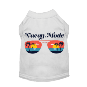 Vacay Mode (Color: White, size: small)